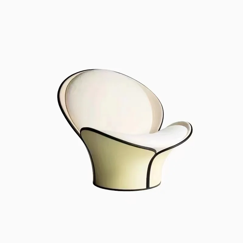 

New FRP special-shaped bud armchair model room reception single casual sofa chair