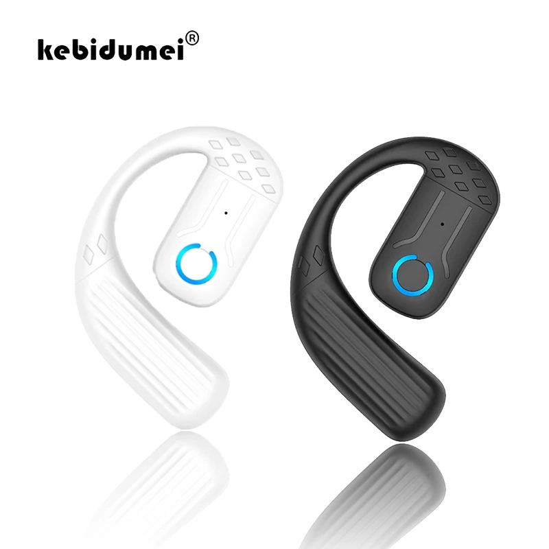 Bluetooth 5.4 Wireless Earbuds 180°Adjustable Open Ear Sports Headset Ultra Long Battery Time 20 Hours Noise reduction Earphone