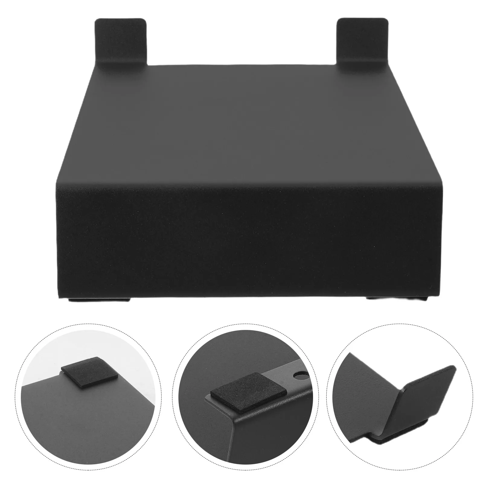 Soporte Universal para Subwoofer, Soporte de Acero Resistente para Altavoces de Baja Frecuencia con Perilla de Bloqueo y Base Ancha para Fácil Instalación
