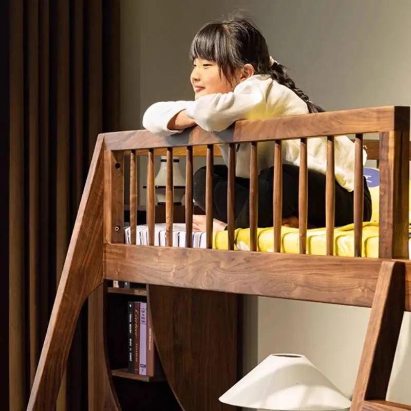 Normal Expandable Kids Beds Safety Simple Luxuce Style Girls Kids Bed Princess Modern Single Lettino Per Bambini Furniture Home