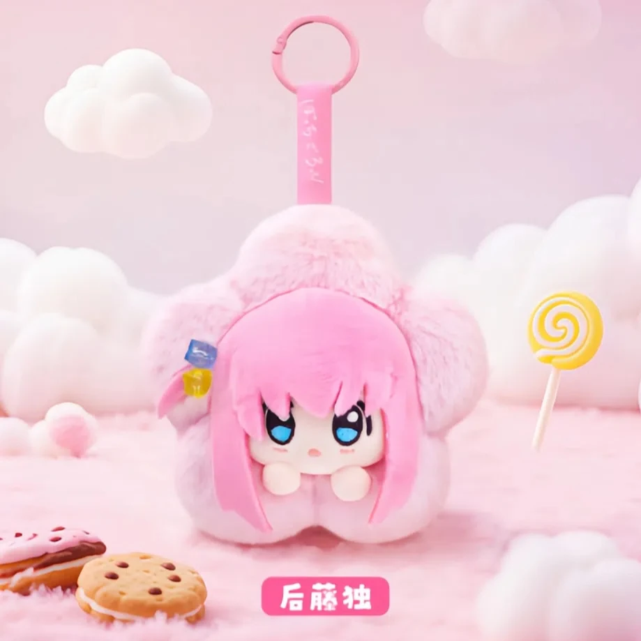 EAKI ぼっち・ザ・ロック ロックンロール 花柄ぬいぐるみペンダント