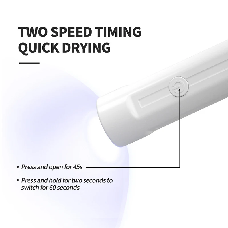 Déterminer la lumière UV pour Gel N64.Sèche-linge, Lampe UV LED, Lampe de séchage de vernis à ongles, Lampe de poche portable, Lampe LED, Outils de courrier