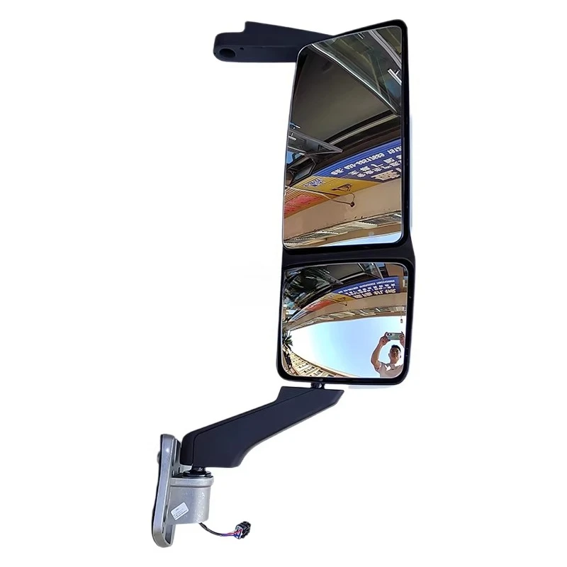 Applicable to Isuzu Qingling FTR FVR National VI VC61 VC66 Giant Coffee Rearview Mirror Assembly Mirror Reflector Rear Cover