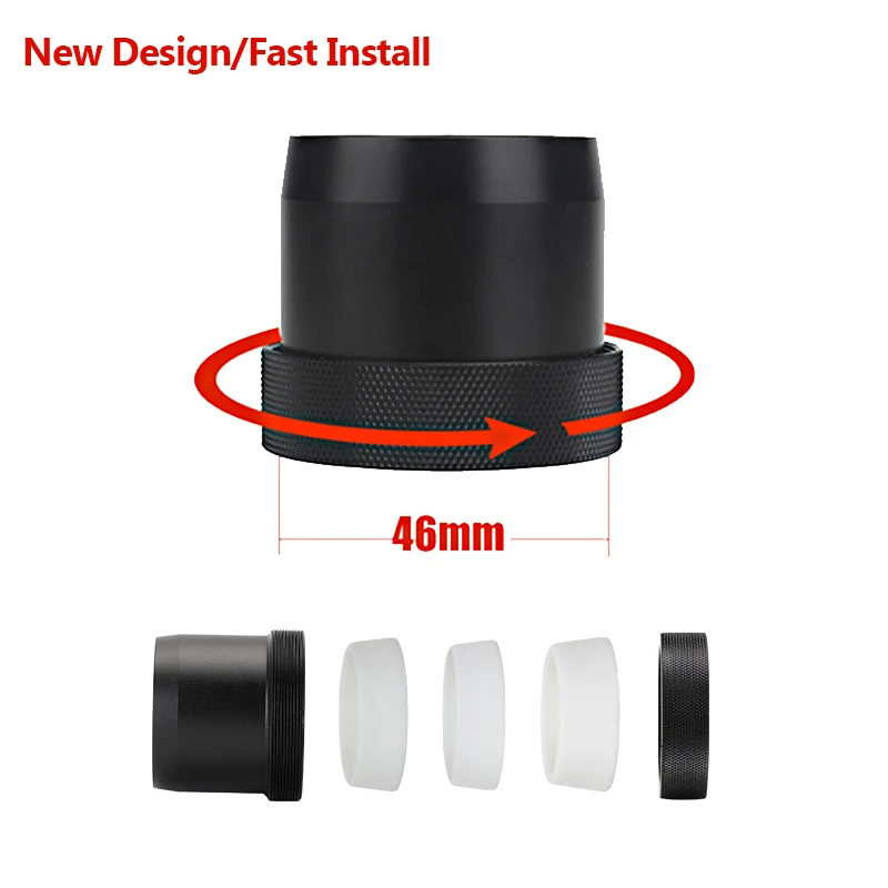 46-S Quick Sleeve Bracket Night Vision Scope Adapter Bayonet Fast Install Adapter Bracket 4 in1 For Sytong HT-66/HT-77