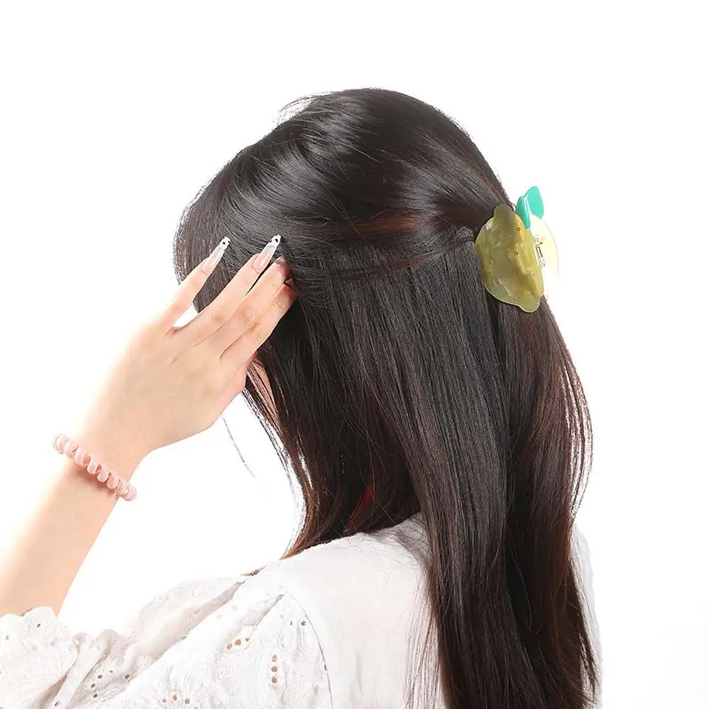 หวานน่ารักน่ารักมะนาว Acetate Barrettes Daisy Bouquet เครื่องประดับผมสไตล์เกาหลีคลิปผมผม Claws