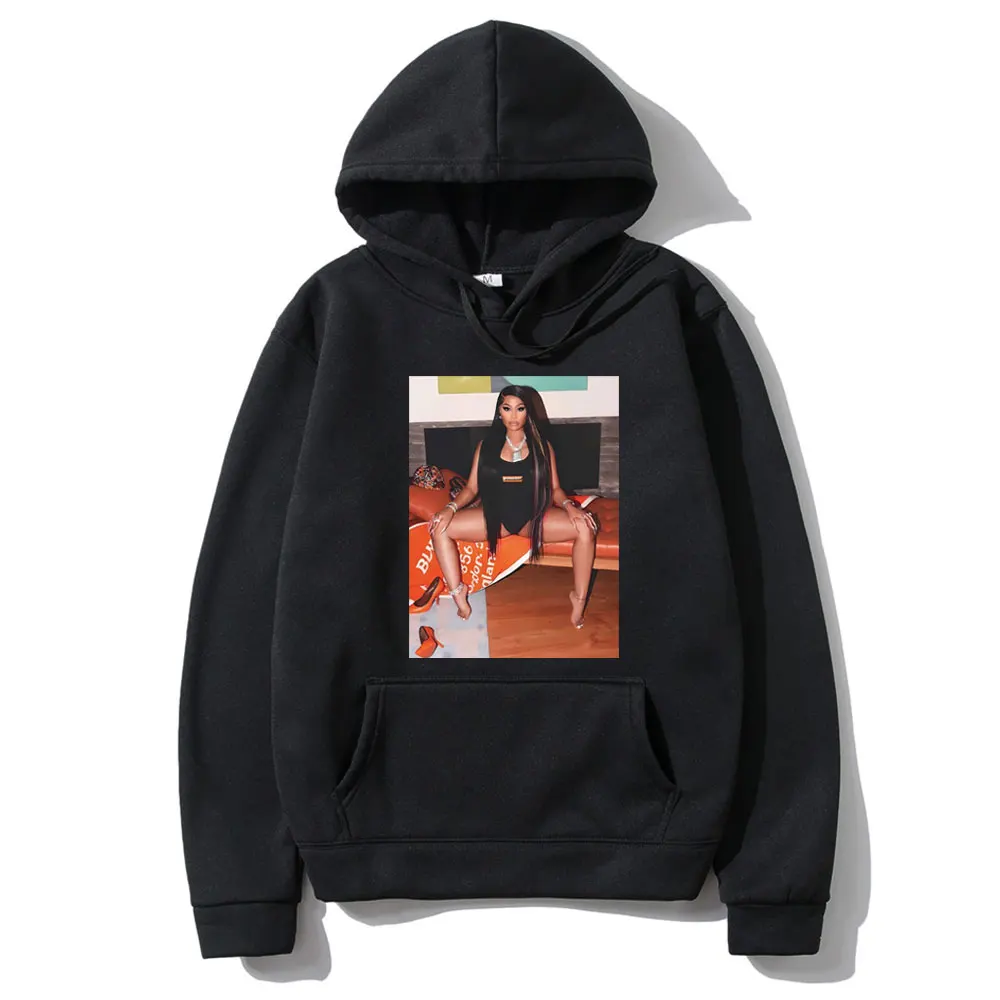 Rapper Queen NICKI MINAJ Print Hoodie Men's Hip Hop Oversized Streetwear Men Women Vintage Casual Hoodies Male Fashion Tracksuit