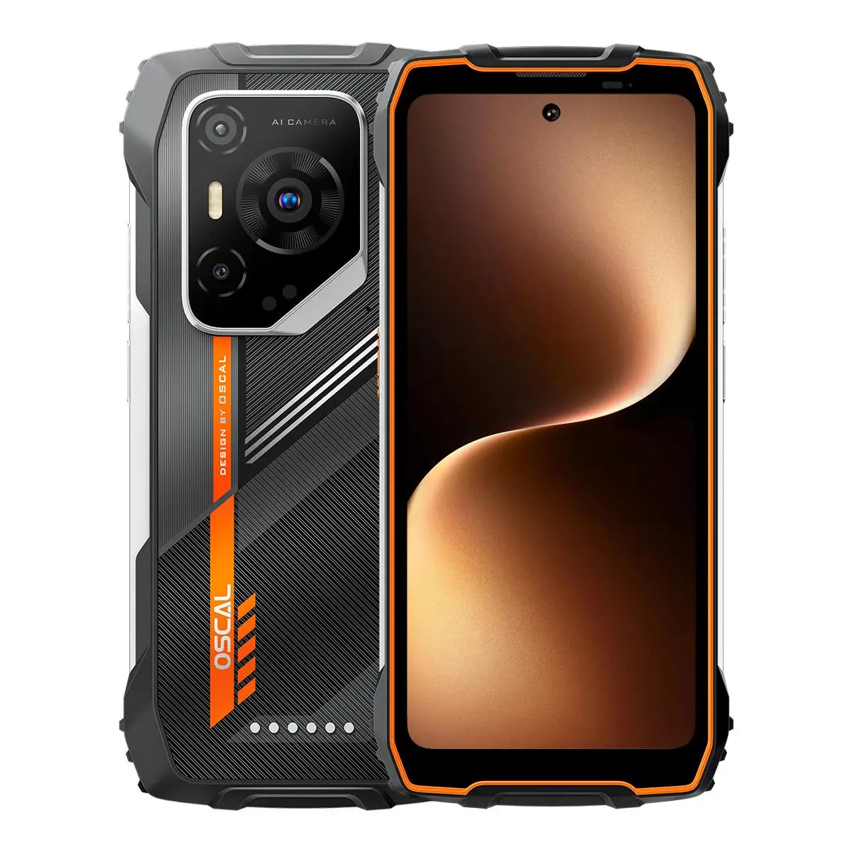 Blackview Oscal Pilot 3 Rugged Smartphone 5G 6.5'' 120Hz 12GB 256GB Night Vision Camera 50MP 7500mAh 33W  Android 15 NFC