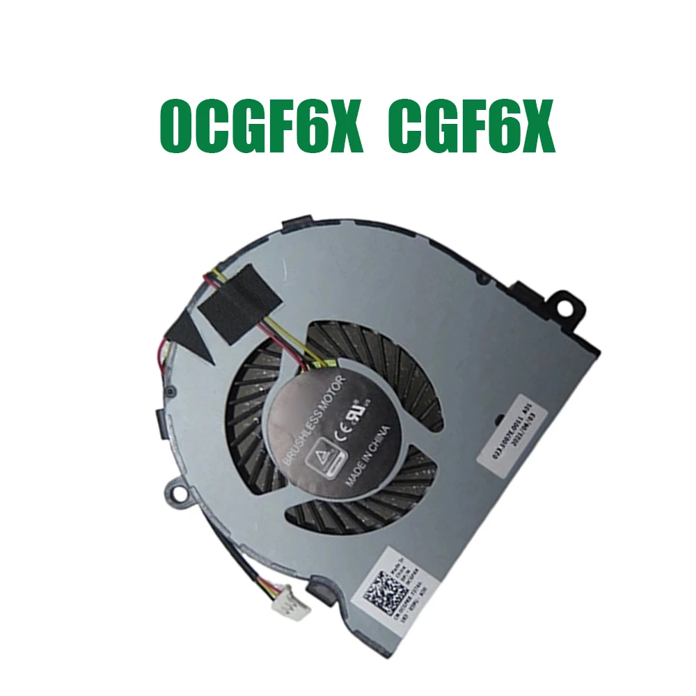 For DELL For Inspiron 3467 3476 3567 3576 For Vostro 3468 0CGF6X CGF6X DFS170005010T FJ1W 023.1007E.0011 Laptop CPU Fan