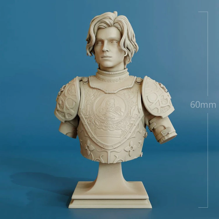 

1/18 60mm Resin Figure Model Kits Medieval Warriors Bust Unpainted No Color RW-889