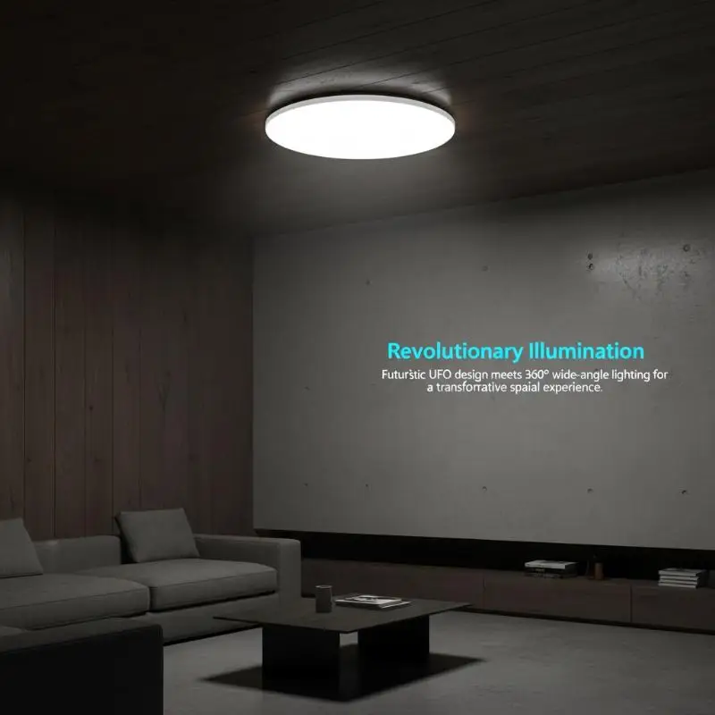 1 Piece LED Bulb E27 Energy Saving Lamp Flying Saucer Shape Ultra Bright Suitable for Living Room