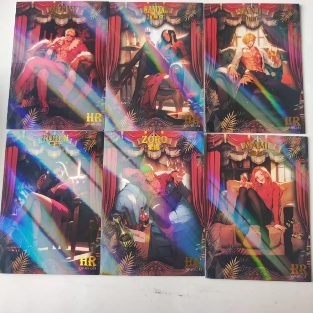 Anime ONE PIECE SR SSR UR HR GR series collection card Monkey D. Luffy Portgas D Ace Entertainment toys Christmas birthday gift