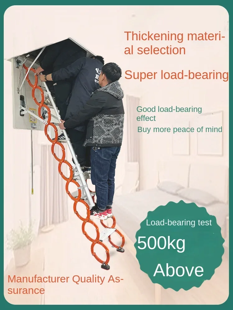 Рисунок 4 - Утолщенная чердачная выдвижная лестница