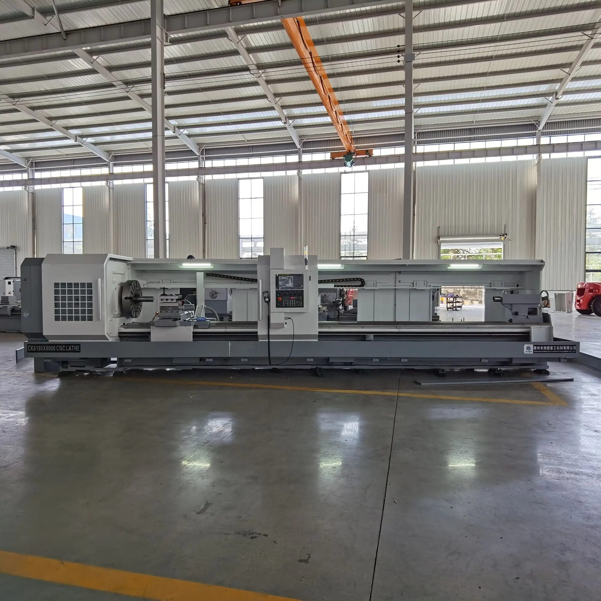 RUNDE CK6180*6000 Shandong CNC Hine Horizontal Parallel Cnc Lathe 11 Multifunctional Single Provided Heavy Duty FANUC