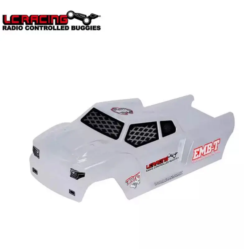Original LC RACING L6242 1/14 EMB-TG Transparent No Paint Polycarbonate Truggy Body  For RC LC For EMB-RA EMB-TG EMB-SC
