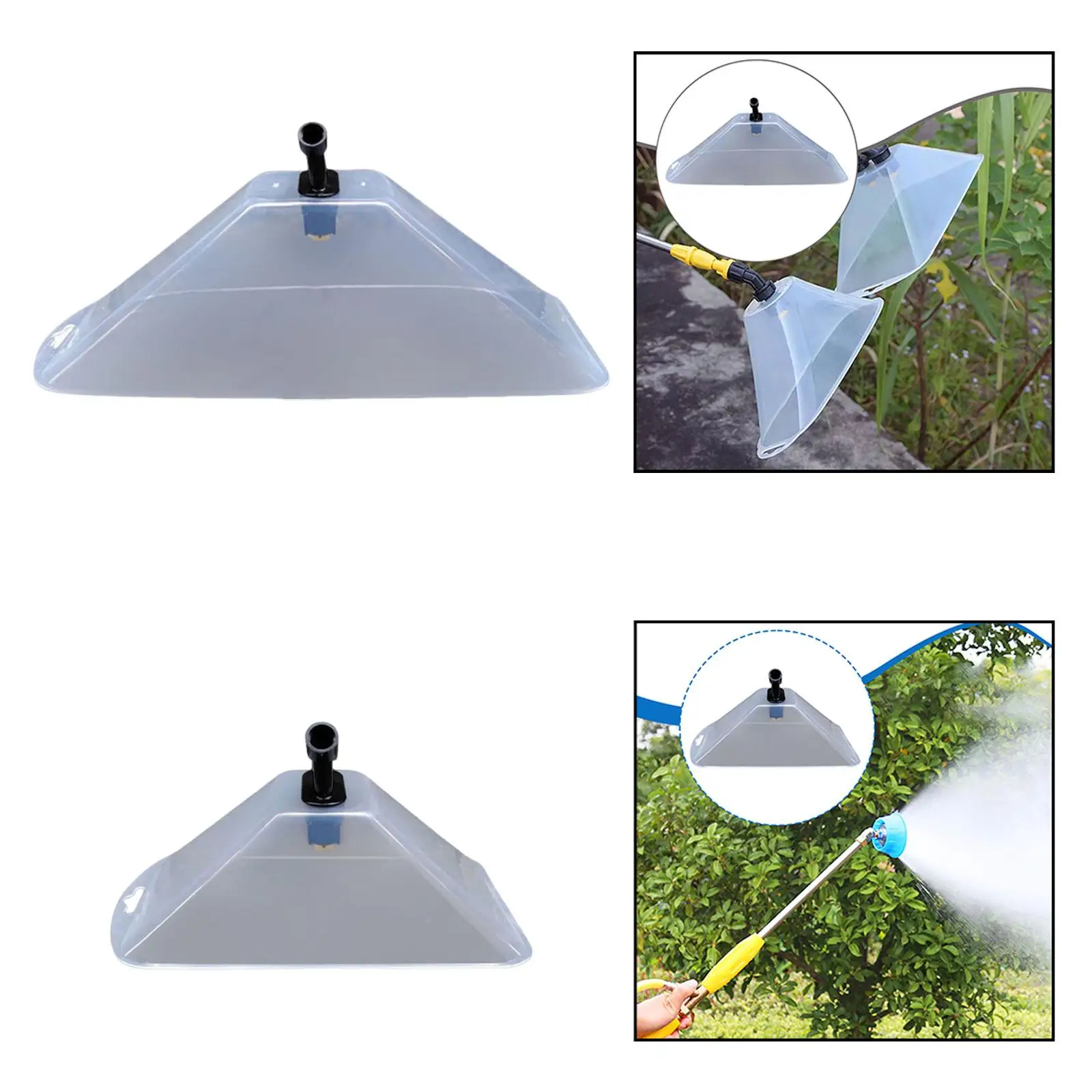 

Atomizing Nozzle with Windproof Shield Replacement with Hanging Hole Easy Installation,High Pressure Spray Misting Nozzle