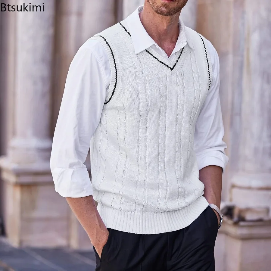 Thumbnail 4 - #75 Best Mens Knit Sweater Vests to Buy In 2026