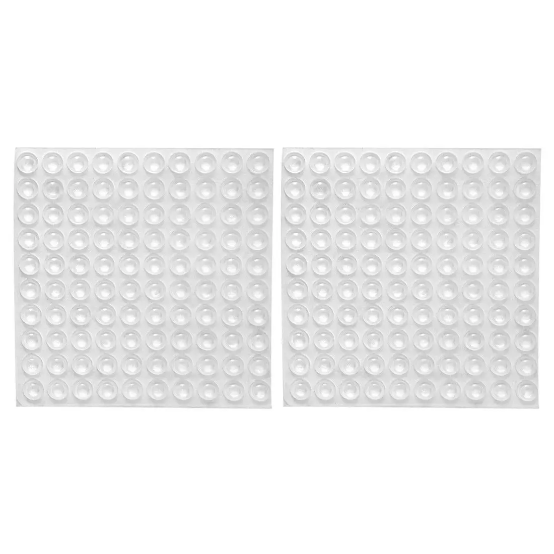 200x Transparante Rubberen Voetjes Zelfklevende Bumperkussens Zelfklevende Bumpers Geluiddempende Deurkast Bufferkussens, 8*2.5Mm