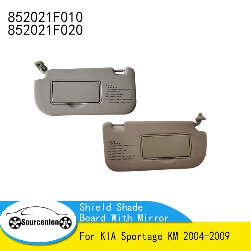 Sunvisor Sunshield Sun Visor Shield Shade Board for KIA Sportage KM 2004 2005 2006 2007 2008 2009 852021F010 852021F020