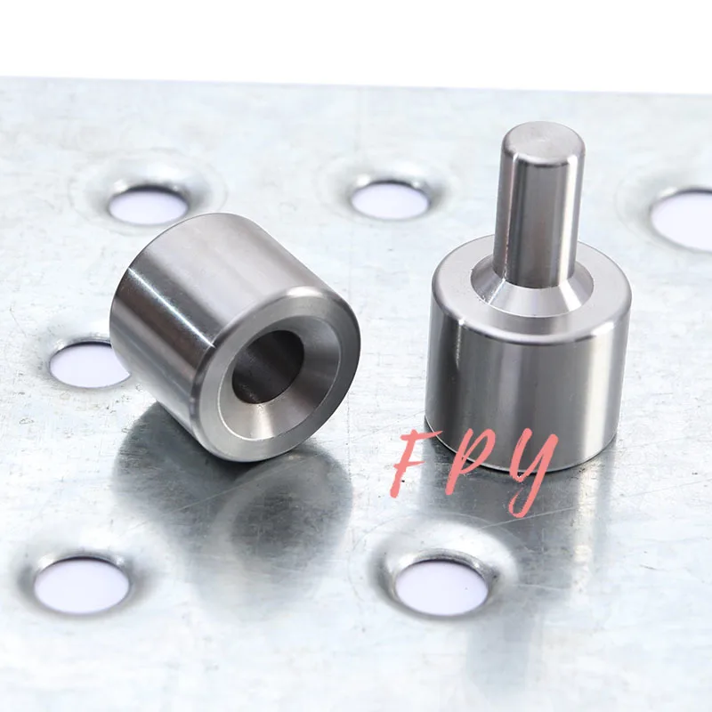 1/2 "Dimple Die DIY Pelat Lesung Pipi | Alat Menyala | Set Lesung Pipi Alat Fabrikasi Logam 1/2"