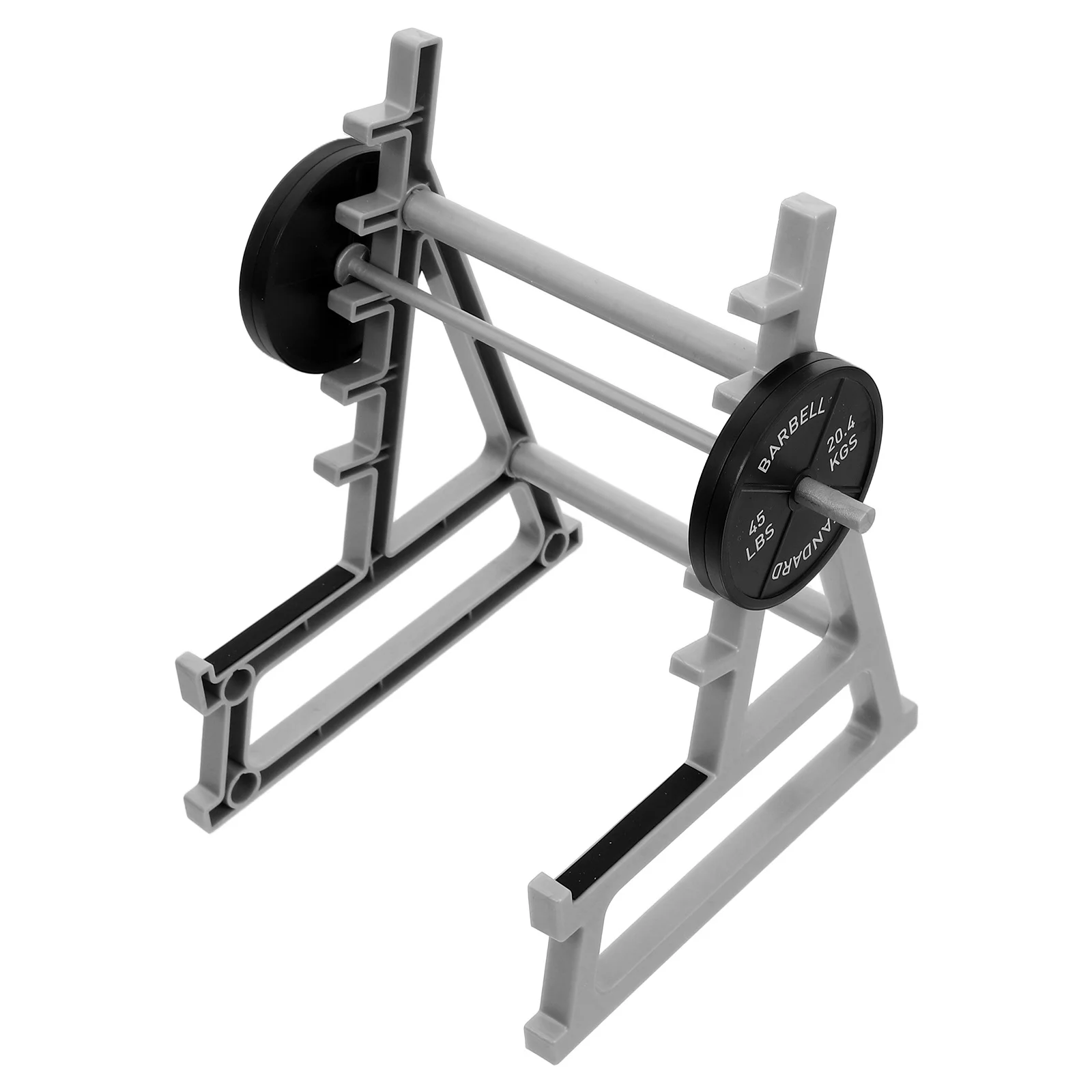 

1Set Barbell Pen Holder Multifunctional Desk Organizer Pencil Case Rack Plastic Material Barbell Rack Pen Holder