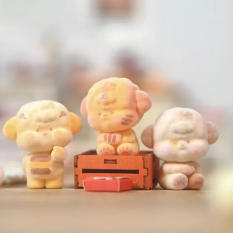 Mojie Friend of the Forest Series صندوق أعمى صغير لطيف للكلاب ألعاب قابلة للجمع ديكور سطح المكتب العصري لهدايا أعياد ميلاد الأطفال #5