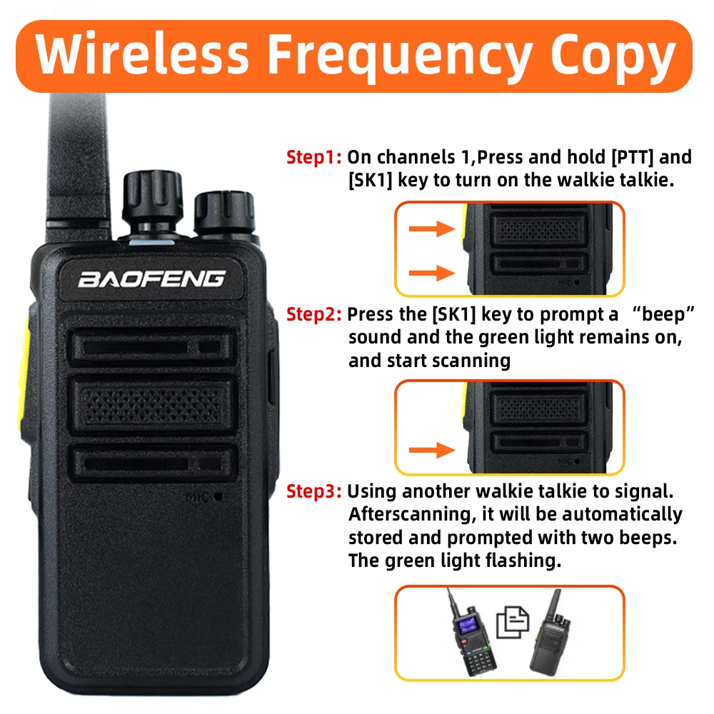2 قطعة Baofeng V12B GMSK الرقمية التناظرية وضع مزدوج اسلكية تخاطب مشفرة دعوة الحد من الضوضاء اللاسلكية نسخة تردد UHF راديو