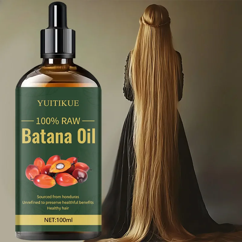 Batana Hair Care Oil, fórmula a base de plantas, repara el cabello dañado, suaviza el cabello, aceite nutritivo para el cabello