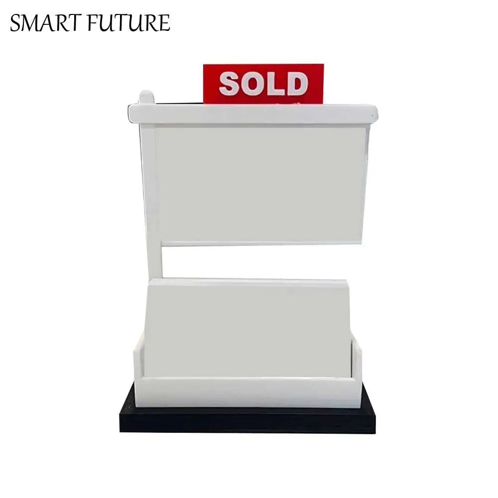 

Sold Sign Real Estate Business Card Holder Removable Large Capacity Desktops Card Display Stand Open Design Easy To Install