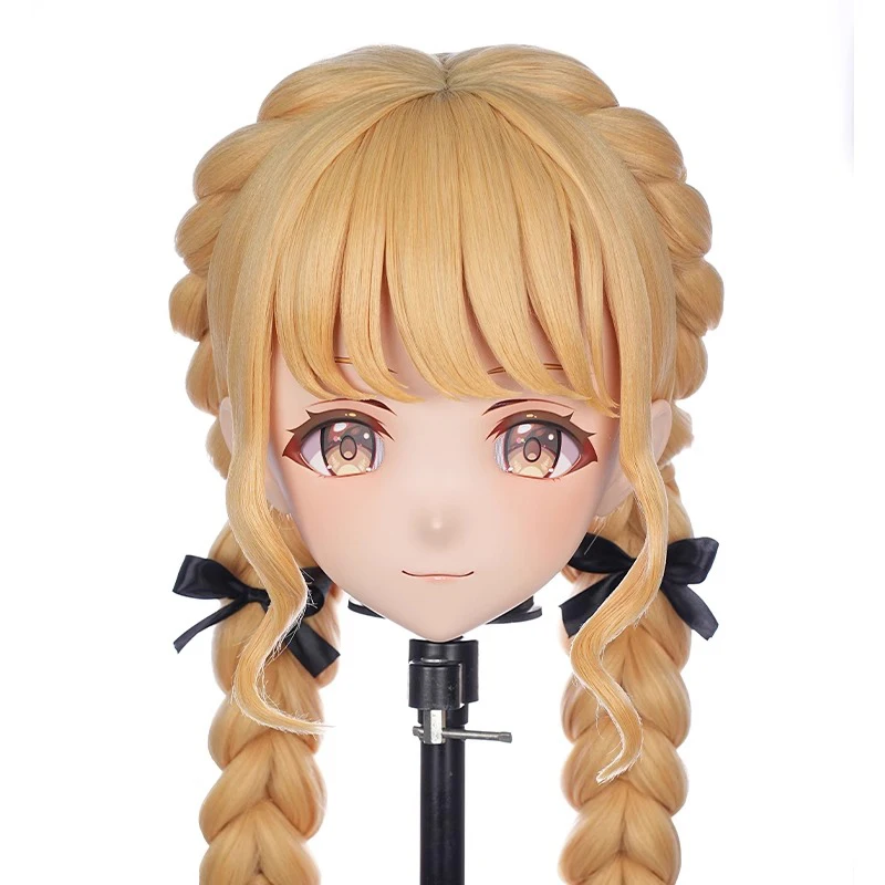 

Full headband lock Customize Full Crossdress Doll Female/Girl Cartoon Character Kig Cosplay Japanese Anime Kigurumi Masks
