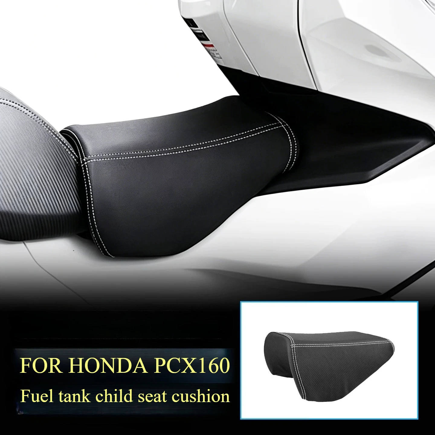 For  HONDA PCX160 Front Child Seat Cushion Anti-Slip Kids Seat No-Drill Accesorios Moto Accessori Moto