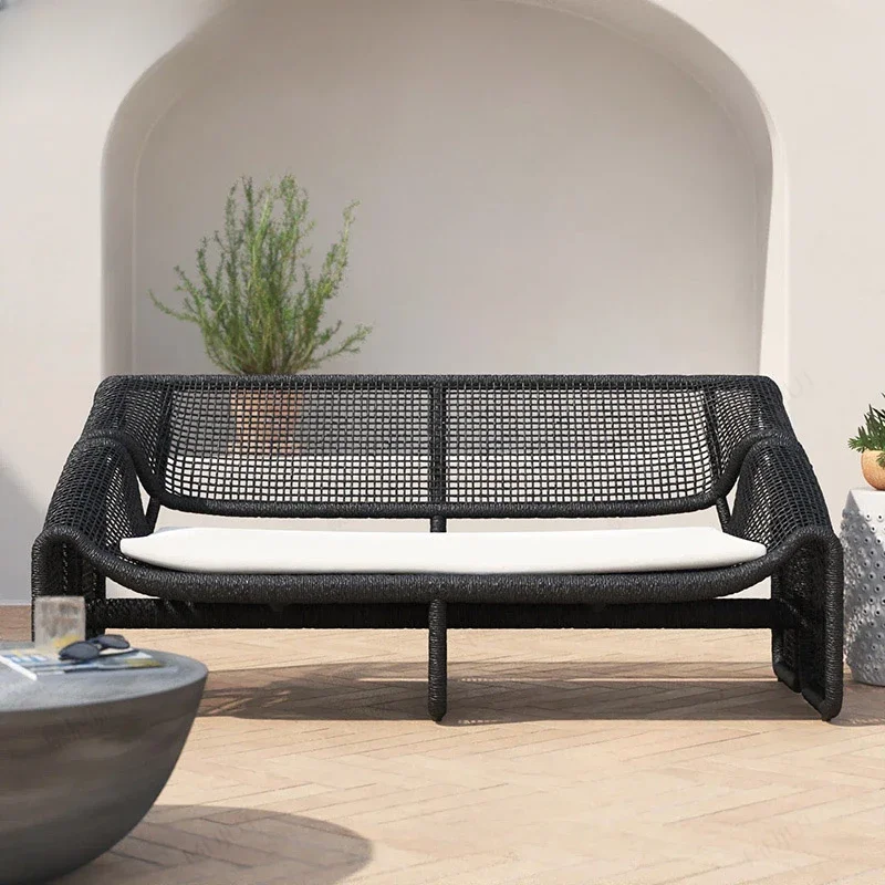 

Sun Lazy PE плетеный уличный диван из ротанга для отдыха во дворе водонепроницаемый балкон кресло для отдыха мебель для гостиной Meble Premium