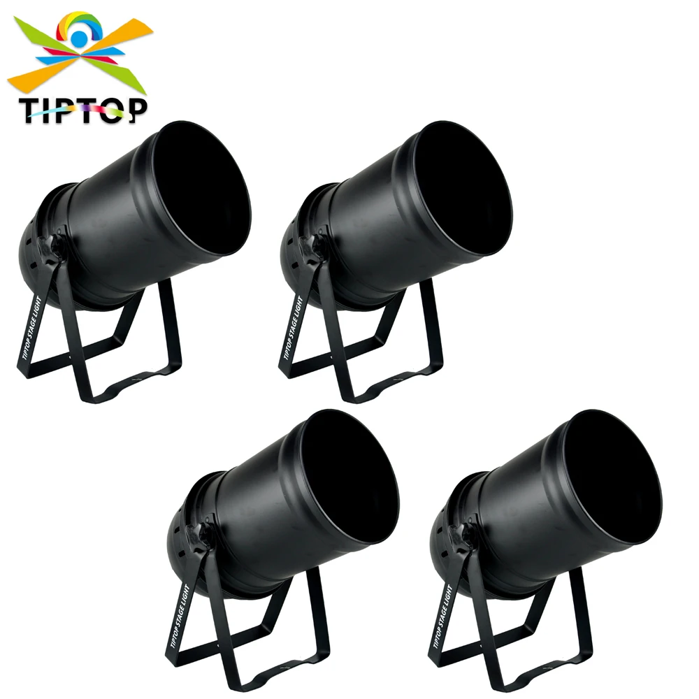 TIPTOP 200W COB Zoom Par Light Dimmable Retro Bucket Handkerchief Lamp for Studio Lights Camera Photo Church Theater Stage Light