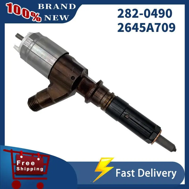 

Diesel Fuel Injector 282-0490 2645A709 Injector Nozzle for CAT 321D Excavators Engine C6.6 C6.4 C4.2