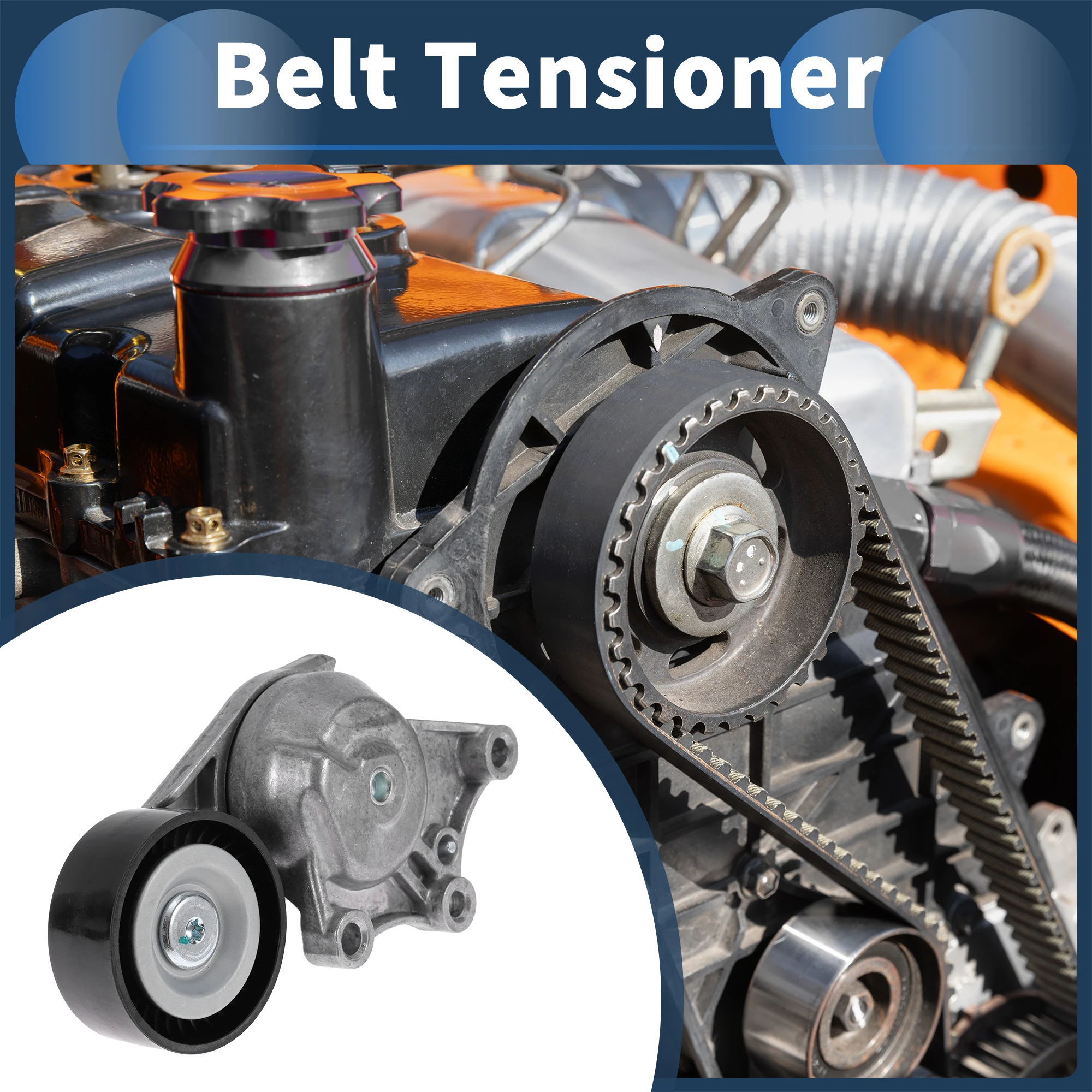 

Натяжитель ремня UXCELL для Peugeot 308 2009-2021 No 5751J5/5751K4 Металл 1 шт.