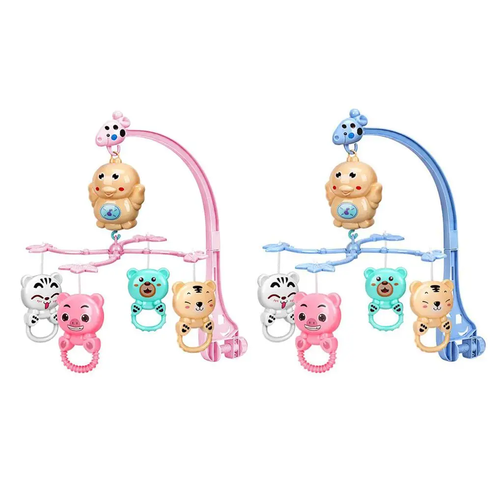 Baby Mobile Bed Bell Baby Rattles Toy Gentle Music 500 Content Plastic Art