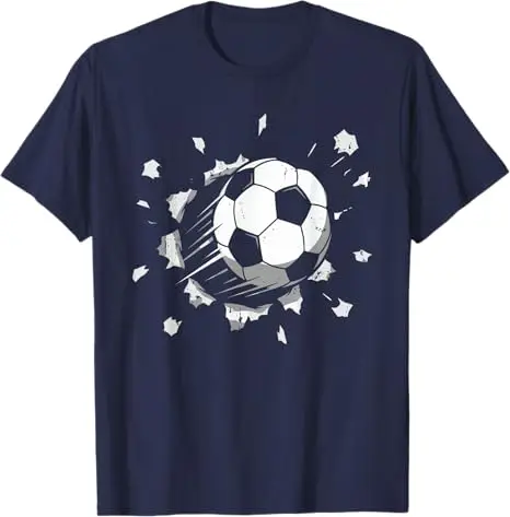 Das Leben besteht aus Toren und Vorlagen. Lustiges Zitat. Fußball-T-Shirt für Jugendliche. Y2k. Cooles Fußball-T-Shirt mit Fußballball-Grafik. Fußballspieler-Spruch-T-Shirt. Neuheit. – Detail 11