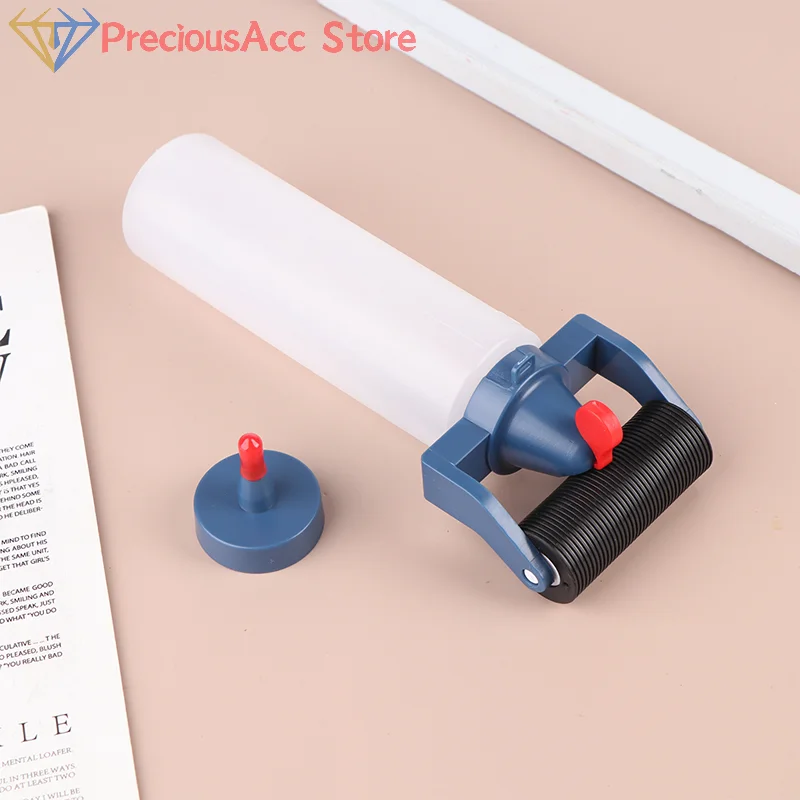 HOT! 8oz Wood Glue Roller Bottle Set Glue Container Dispense Plastic Applicator Bottle For Woodworking Painting DIY Tool