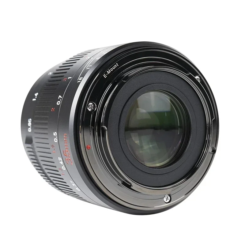 7Artisans MF 35mm F0.95 Manual Focus Standard Prime Camera Lens for E/FX/EOS-M/Z/M43-Mount Fuji X-A1 X-A10 X-A2 X-A3 X-M1 XM2