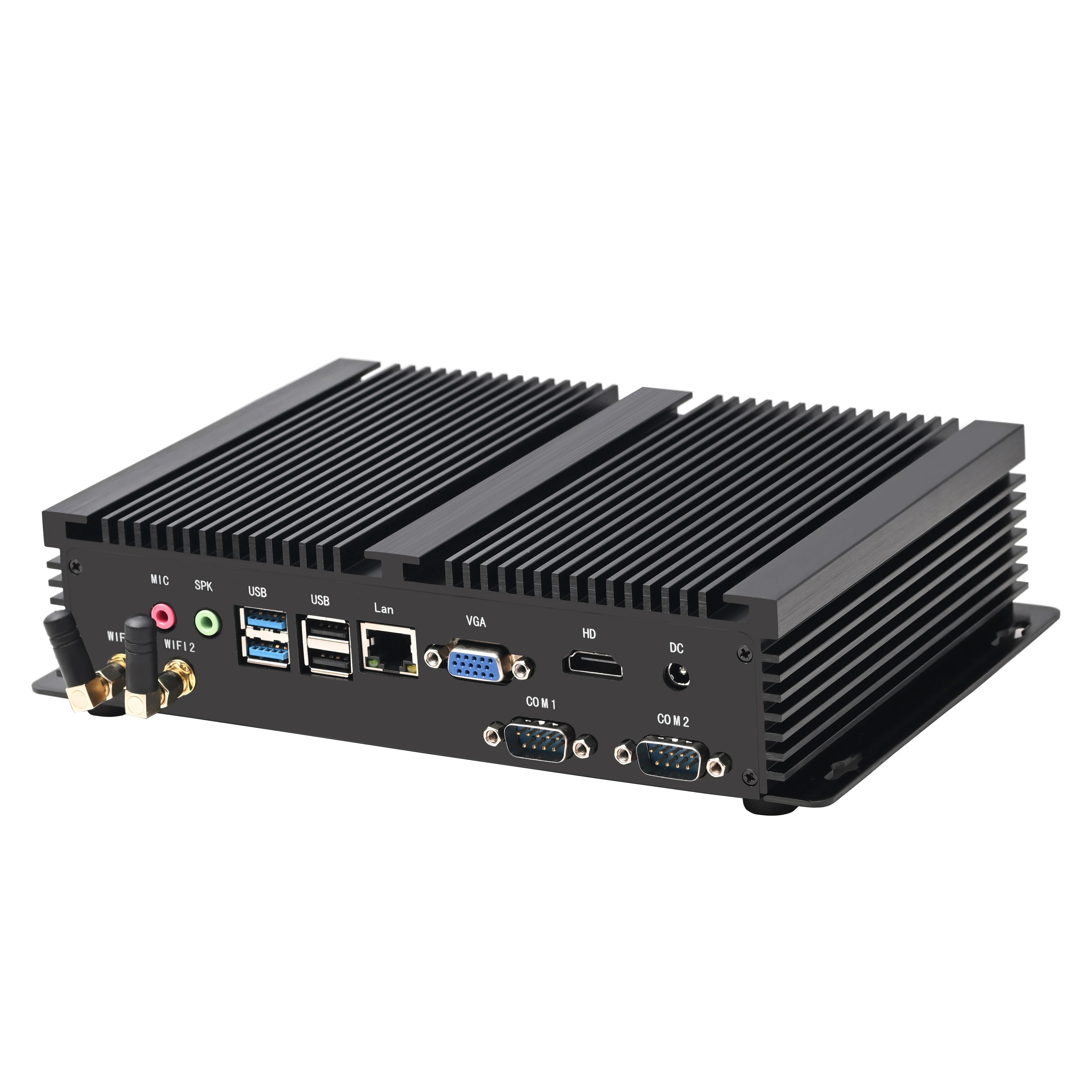 Intel 13th I7 1355U 2*COM Industrial Fanless Mini PC I7 1260P/1270P HD VGA LAN 32G DDR4 1TB NVMe Office Desktop Computer Nuc