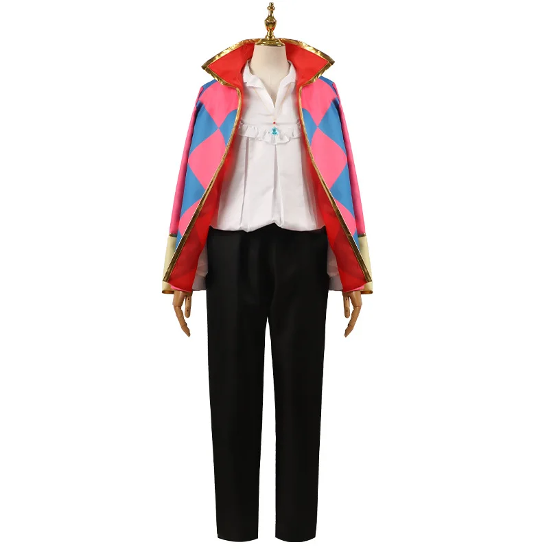 صوفي خادمة فستان عواء تأثيري حلي أنيمي عواء تتحرك القلعة تأثيري فيستي كولير مانتو فرقة أزياء الهالوين