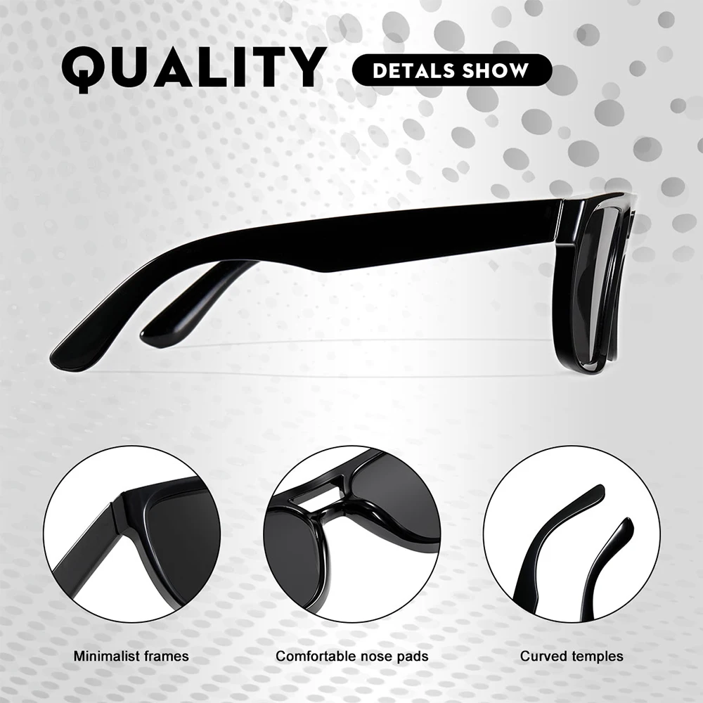 CRIXALIS Mode Sonnenbrillen Männer Gute Qualität Design Angeln Reisen Klettern Frauen Männliche Sonnenbrille Anti-reflektierende UV400 – Detail 3
