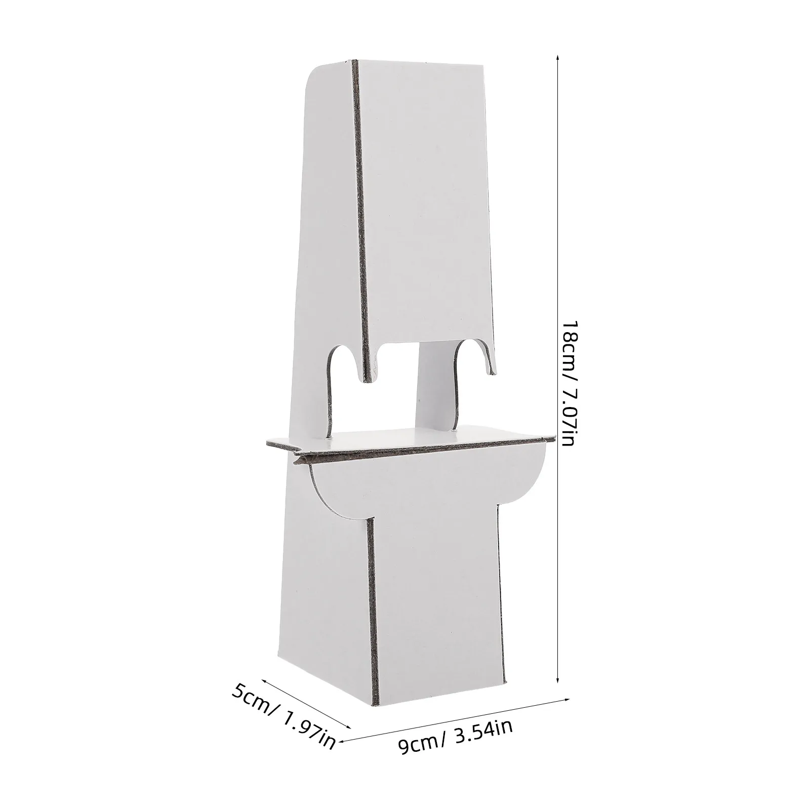 12Pcs Cardboard Display Easel Stands Portable Paper Stands for Poster Photos Picture Frames Sign Holders Poster Easel Stand