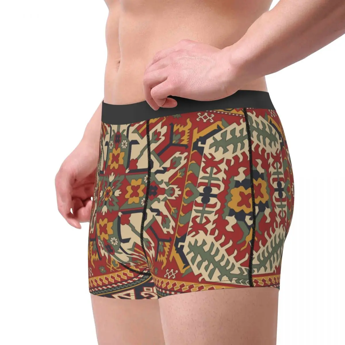 General Pattern Classic Russian Pattern The Tone Is Wonderful And The Composition Is Unique Underpants Homme Panties Men's