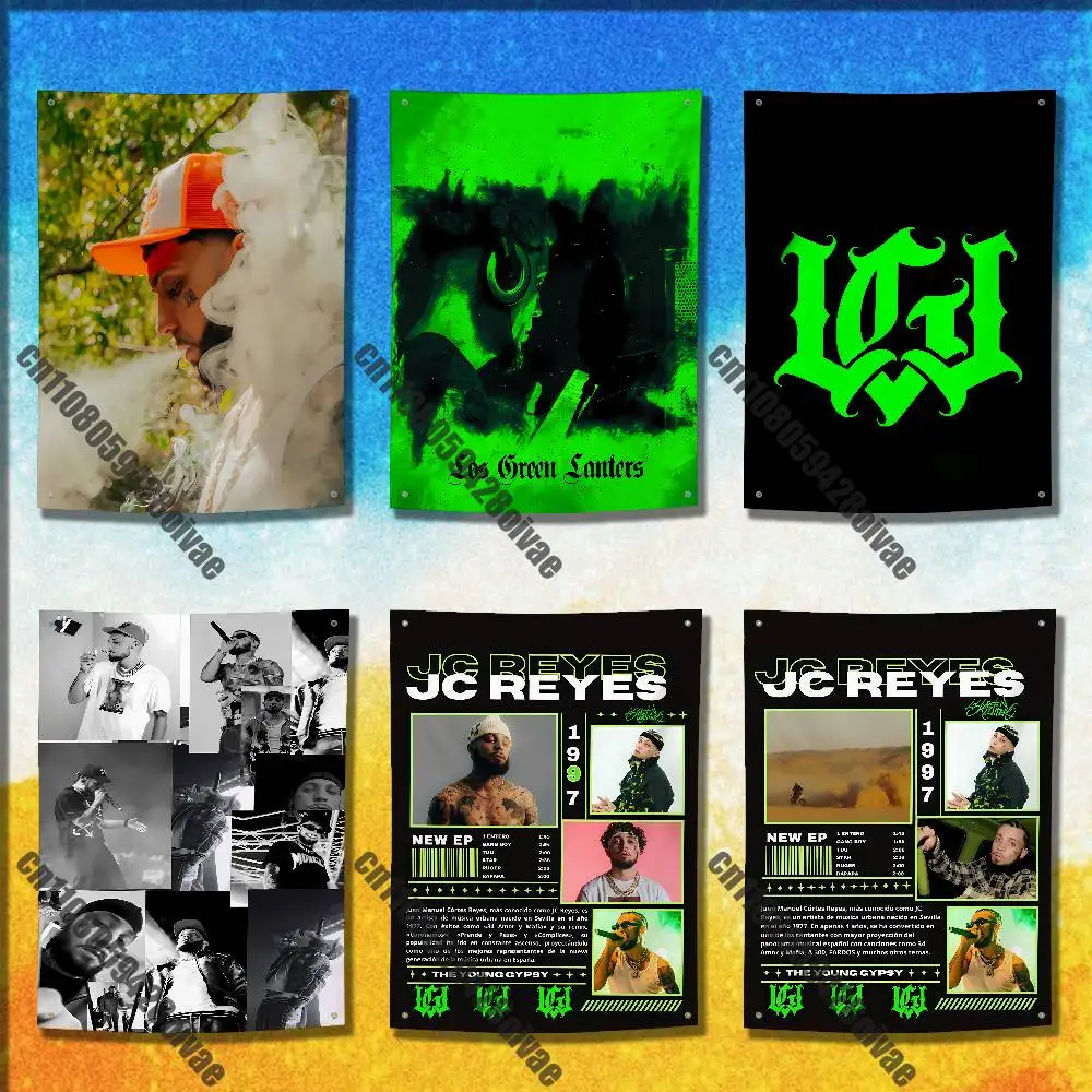 

J-JC Reyes NACER DE NUEVO Flag For 50*70cm 60*90cm 60*110cm 80*120cm 100*150cm 150*200cm Camp Banner Tapestry
