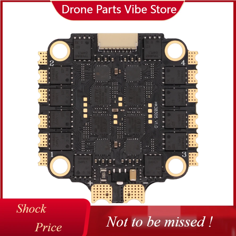 

Регулятор скорости DPHAKRC 3B60A 4-в-1 ESC 2S-6S Lipo PWM Oneshot125 Dshot для высокопроизводительных FPV-дронов, гоночных и фристайл-дронов, аксессуары для БПЛА