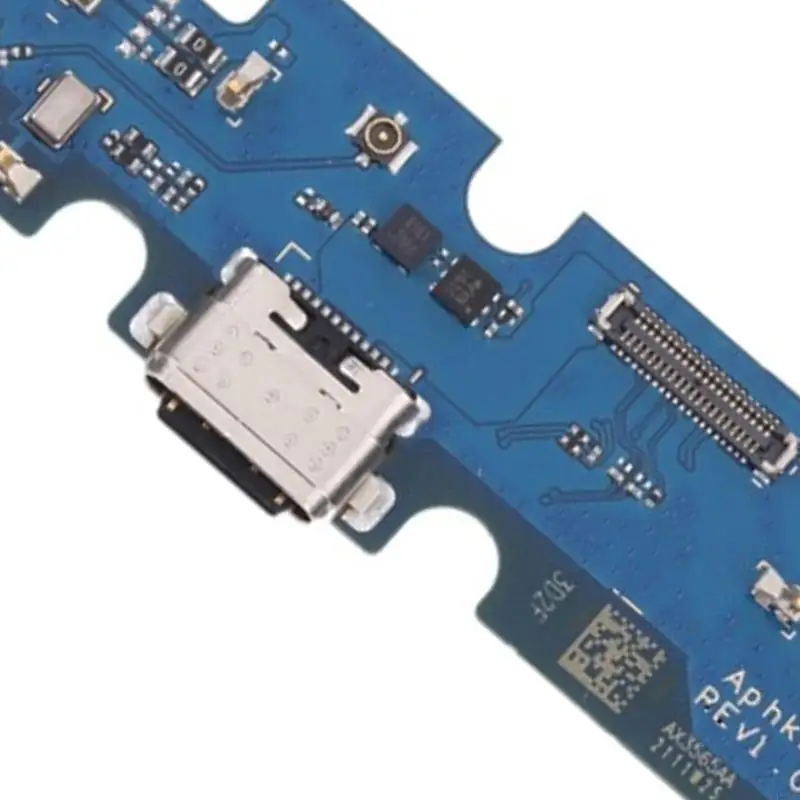 Tablet Port Board Replacement for T220, Charging Inlet Section with Headset Opening Area, Blue Circuit Piece for F19E