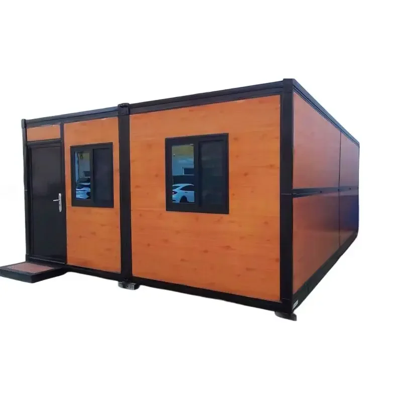 Duplex Prefabricated House Flat Packaging Container Room Storage House 20ft Living Packaging House Modern Living Prefabricated