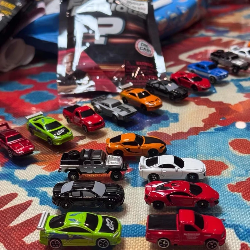 Jada Nano Fast & Furious Blind Box Toys 1.65-inch Mini Car Die-Cast Anime Action Figure Doll Model Toys Collect Ornaments view 2