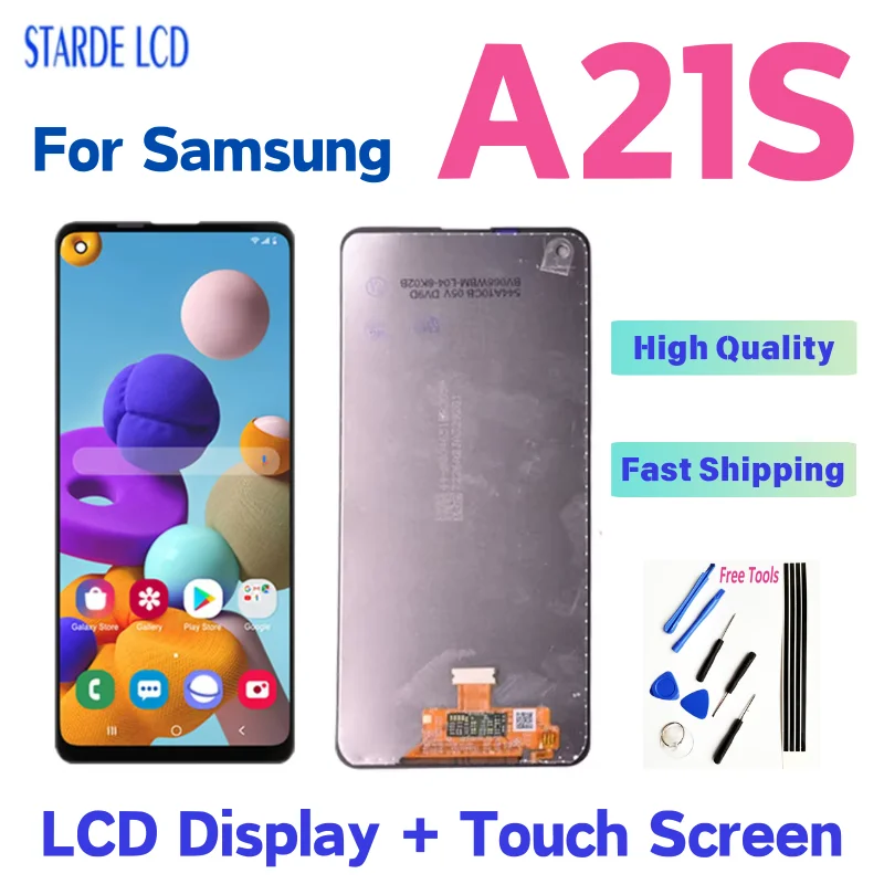 

6.5’’ For Samsung Galaxy A21S LCD Display Touch Screen Digitizer Assembly For Samsung A21s A217 SM-A217F SM-A217M Replacement