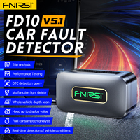 FNIRSI FD10 Automobile OBD2 Scanner Cod Fault Diagnosis Instrument Bluetooth 5.1 Connection Engine Car Repair Tester Fault Code